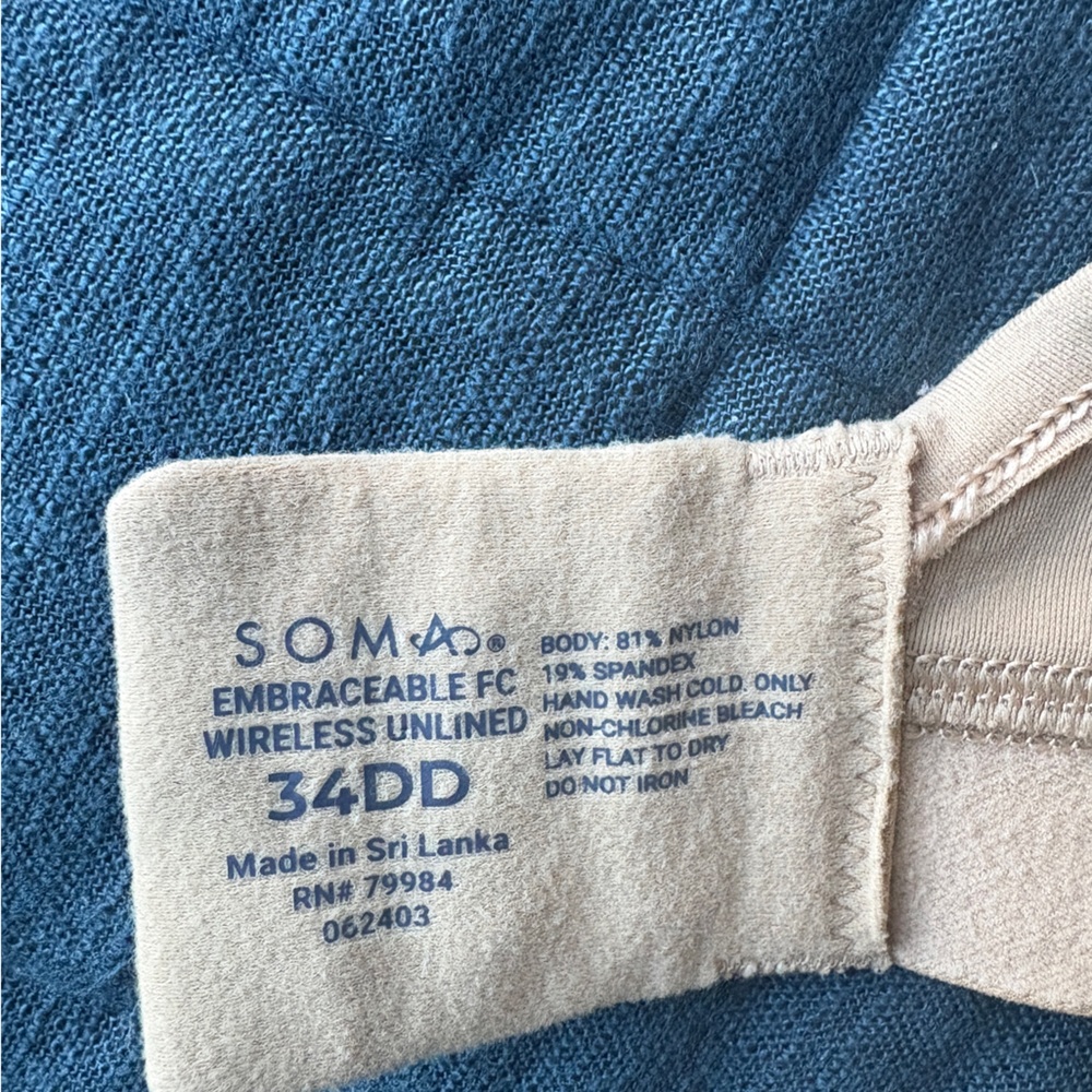Soma Embraceable Wireless Unlined Full Coverage Bras Set of 2 - Picture 5 of 10